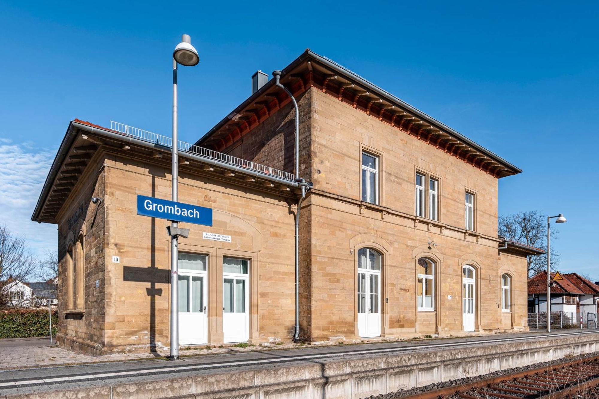 バート・ラッペナウBahnhof Grombachアパートメント エクステリア 写真